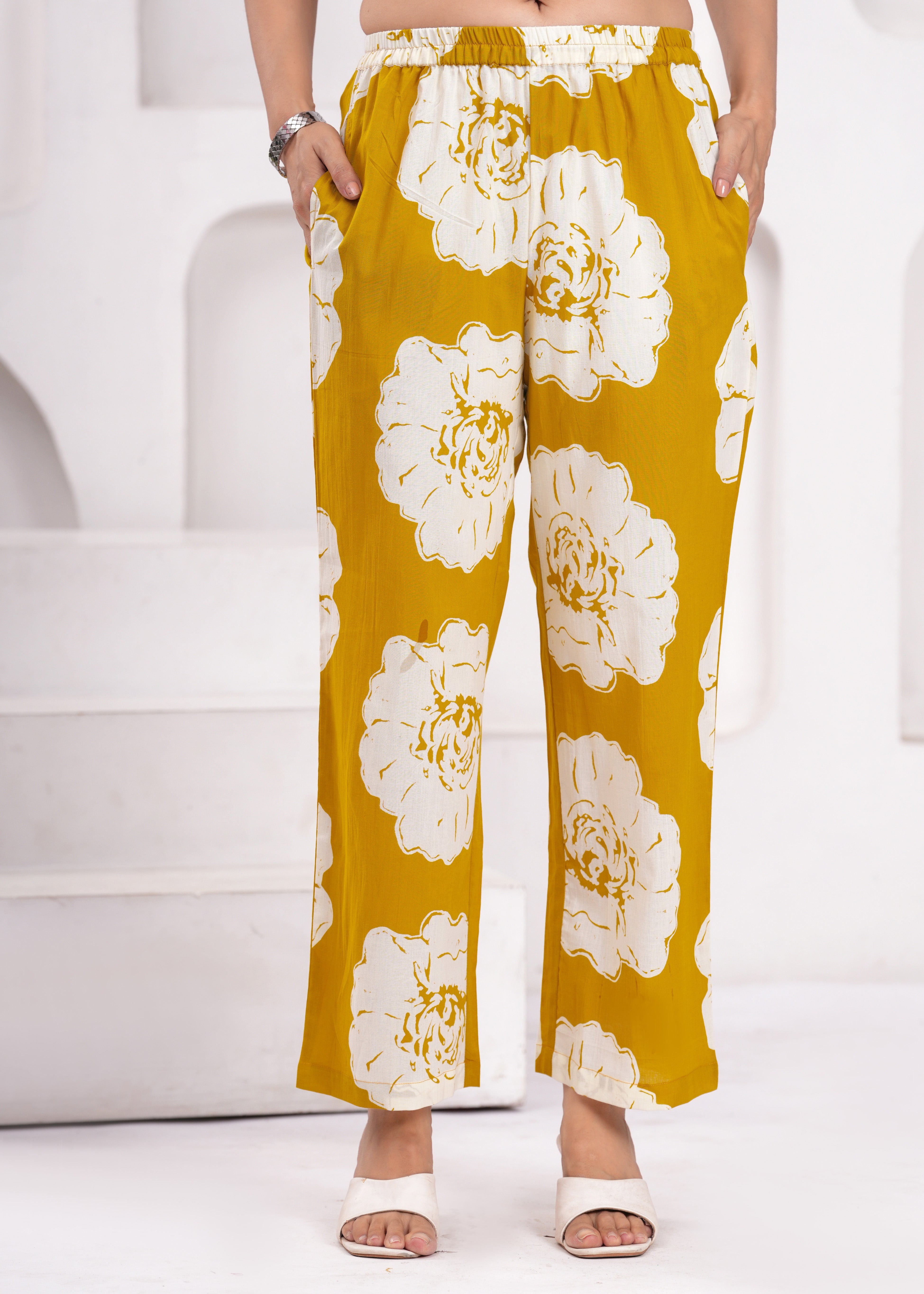 Mustard Cotton Cord Set for Women – A Warm Touch of Style and Skin-Friendly Softness, Comfortable and Effortlessly Chic