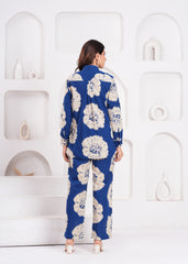 The Soft Touch Royal Blue Cord Set – Skin-Friendly, Cotton-Rich, Effortlessly Chic, Timeless Structure Meets Luxurious Softness