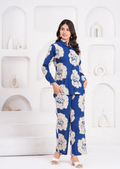 The Soft Touch Royal Blue Cord Set – Skin-Friendly, Cotton-Rich, Effortlessly Chic, Timeless Structure Meets Luxurious Softness