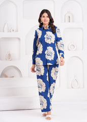 The Soft Touch Royal Blue Cord Set – Skin-Friendly, Cotton-Rich, Effortlessly Chic, Timeless Structure Meets Luxurious Softness