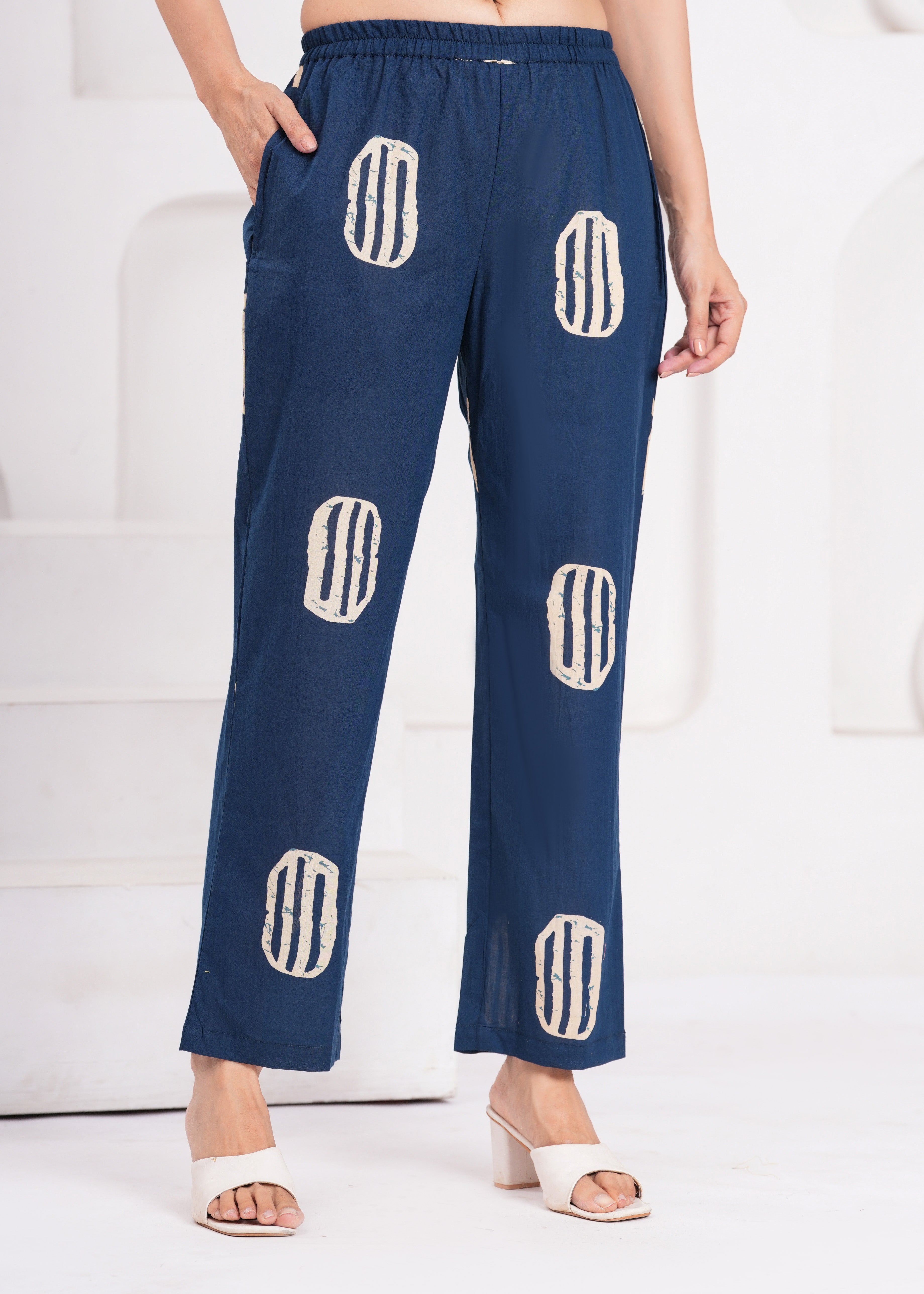 The Essential Navy Blue Cord Set – Ultra-Soft, Skin-Friendly Cotton for All-Day Wear