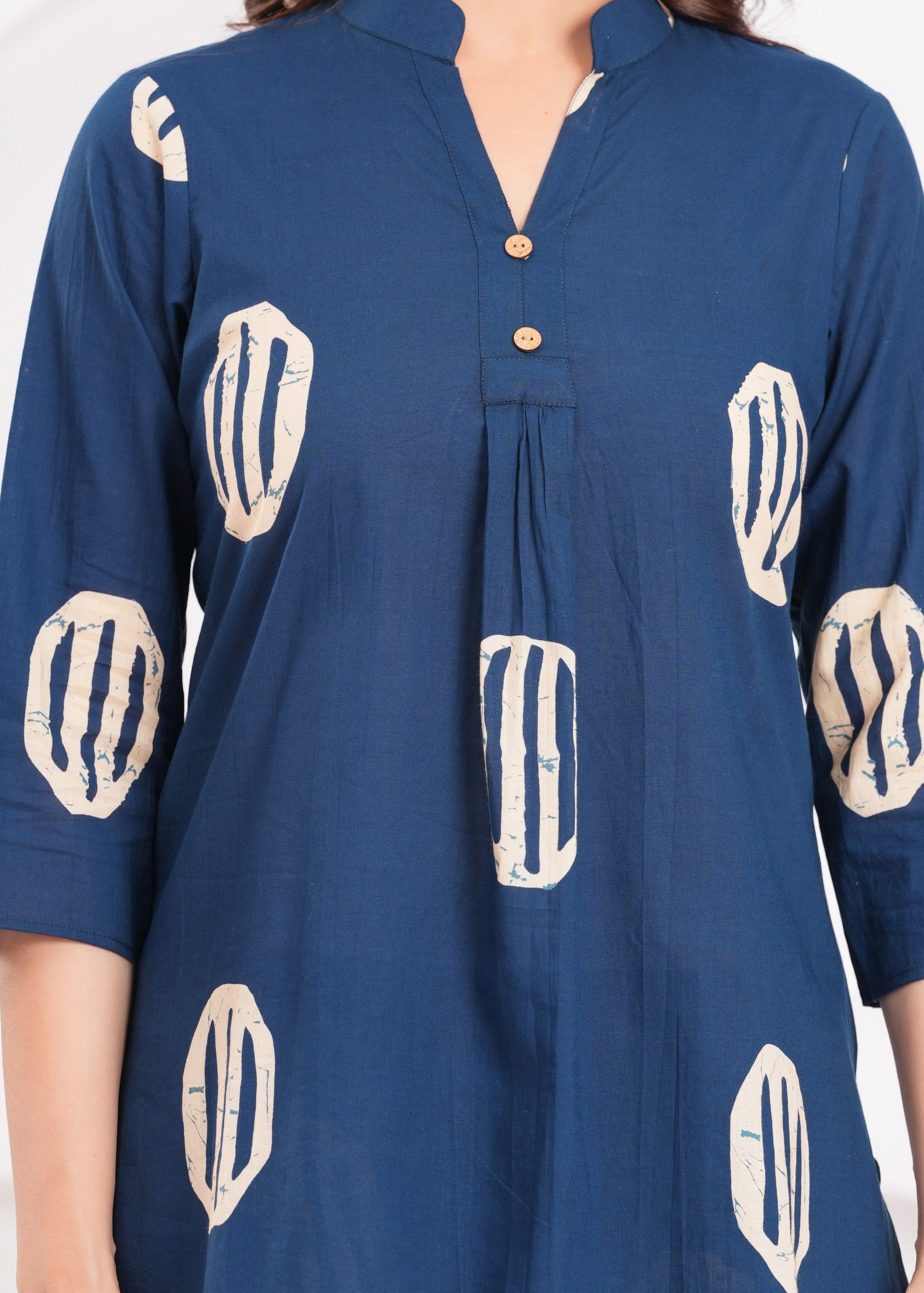 The Essential Navy Blue Cord Set – Ultra-Soft, Skin-Friendly Cotton for All-Day Wear